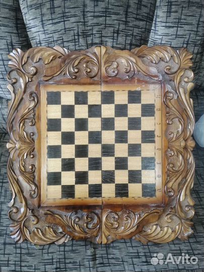 Шахматная доска ручной работы