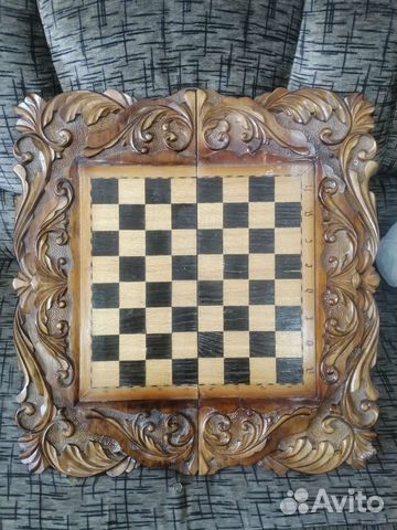 Шахматная доска ручной работы