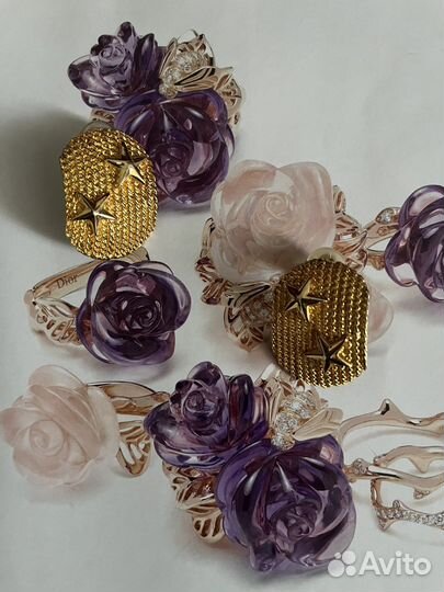 Винтажные клипсы