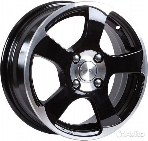 R14 4x100 5,5J ET39 D56,6 Скад Акула алмаз