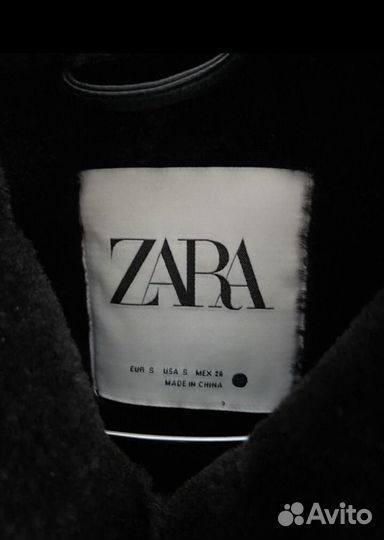 Дубленка косуха Zara