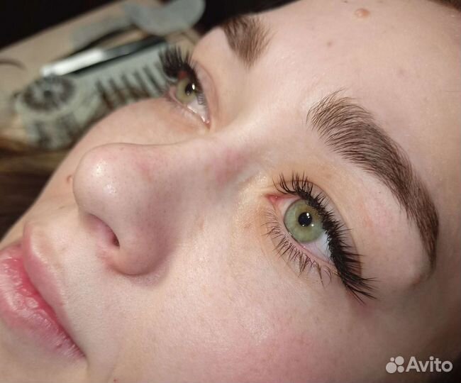 Наращивание ресниц на дому Запруд