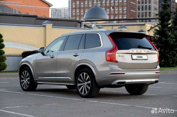 Volvo XC90 2.0 AT, 2019, 72 000 км
