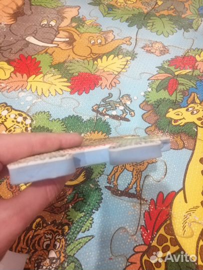 Коврик-пазл