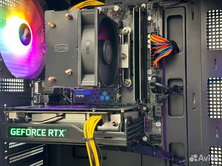 Компьютер для игр i3 12100F + RTX3050
