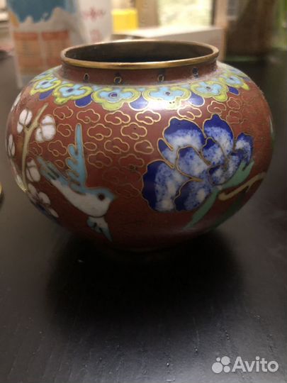 Шкатулка клуазоне