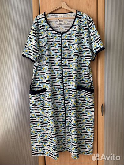 Халат домашний женский трикотажный