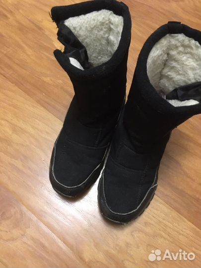 Дутики детские для мальчика 34