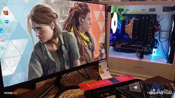 Игровой компьютер i5 12400F+комплект