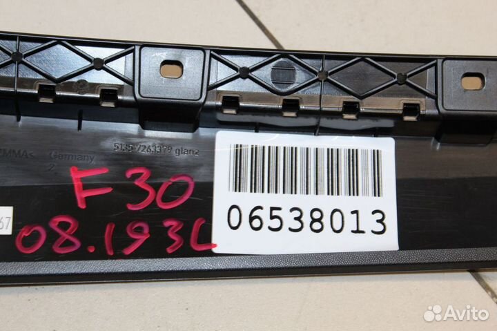 Накладка рамки двери задняя левая BMW 3 F30 2011-2