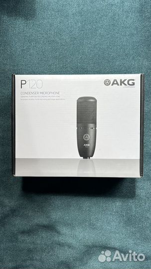 Студийный микрофон akg p120
