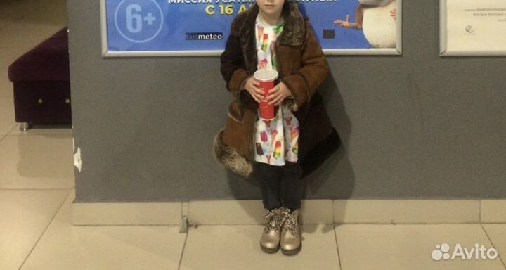 Дубленка детская