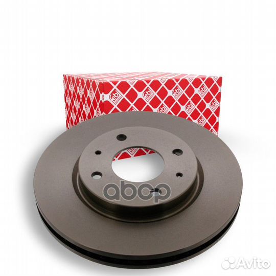 28441F диск тормозной передний Mitsubishi Lanc