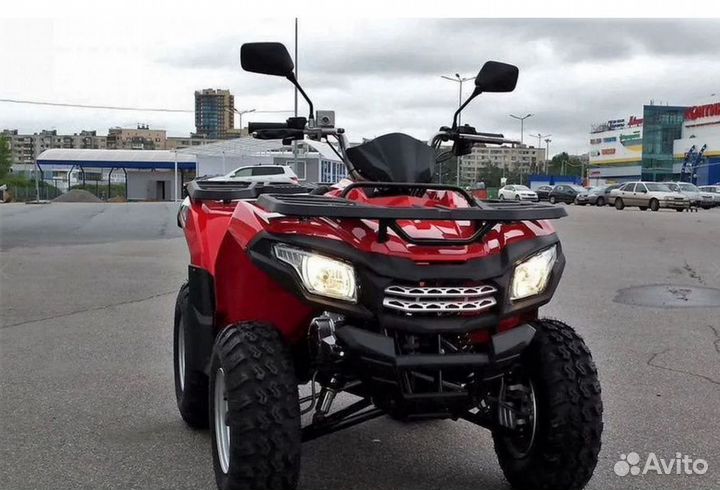 Квадроцикл Motoland MAX 200 красный