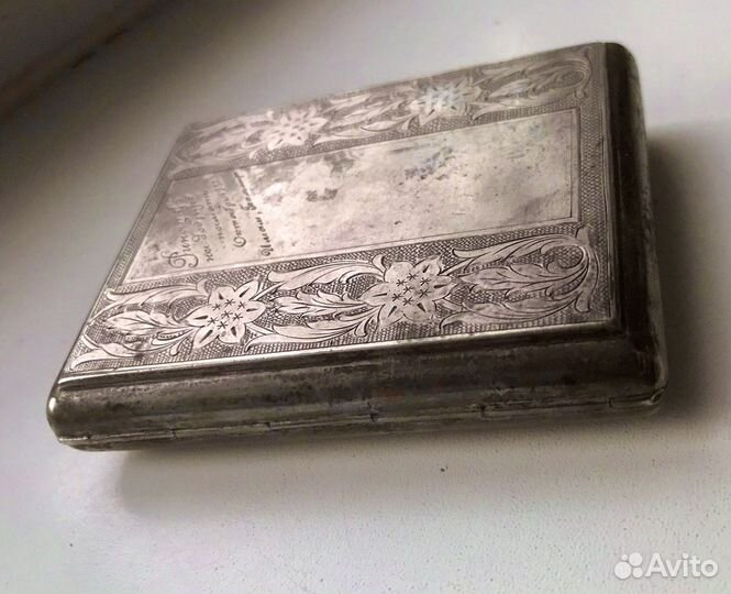 Портсигар СССР Серебро 875