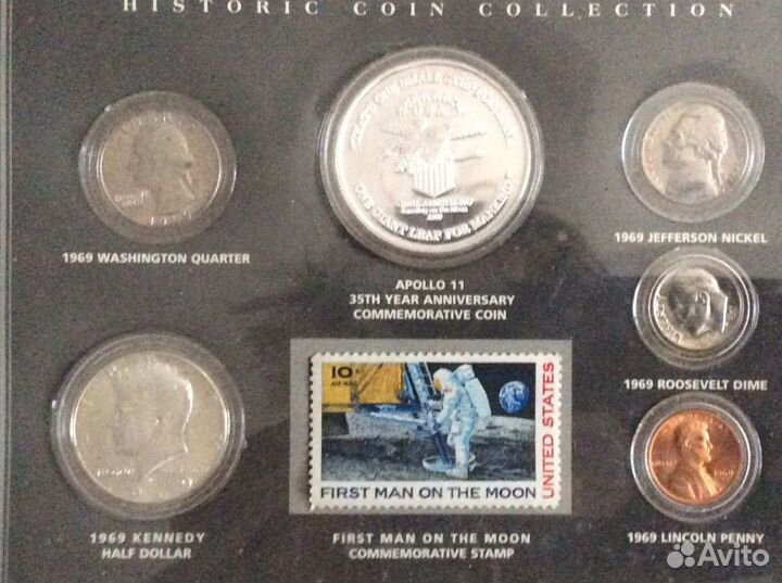 Подарочный набор манет. Космос