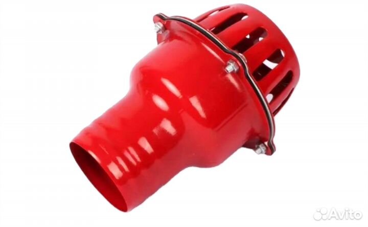 Обратный клапан мотопомпы 80мм металл