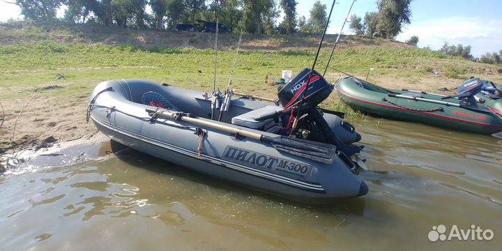 Лодка пвх Пилот 300 с мотором HDX F4(5) /4такта