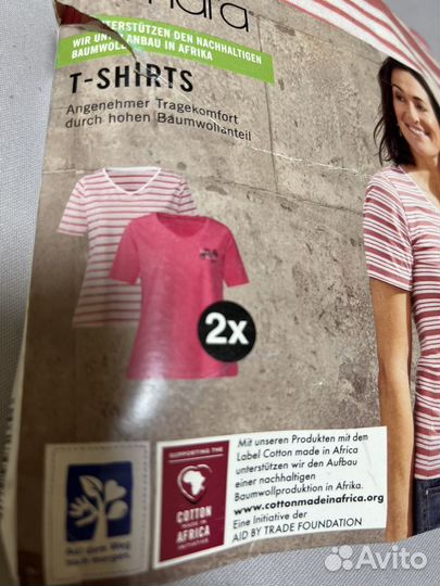 Футболка 2шт женская германия М 46/48
