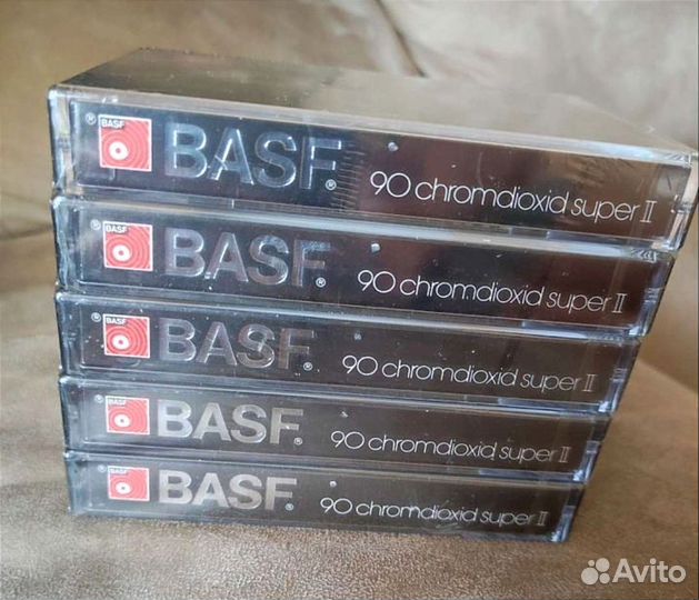 Аудиокассеты Basf 90 HiFi/Chromdioxid Super 2