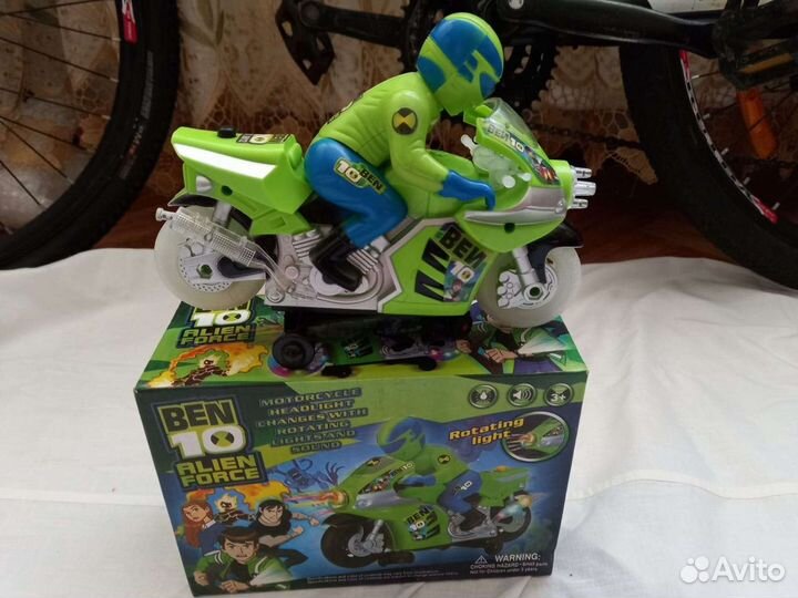 Мотоцикл Ben10
