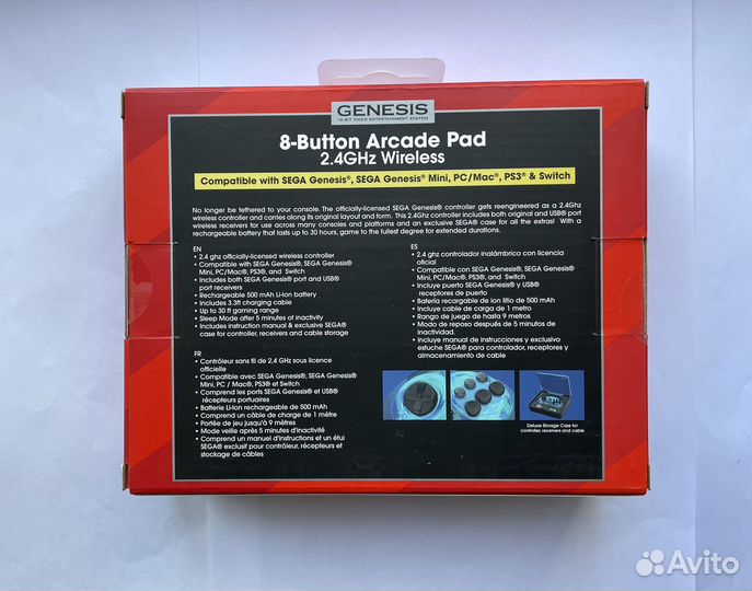 Беспроводной геймпад Retro-bit 2.4GHz