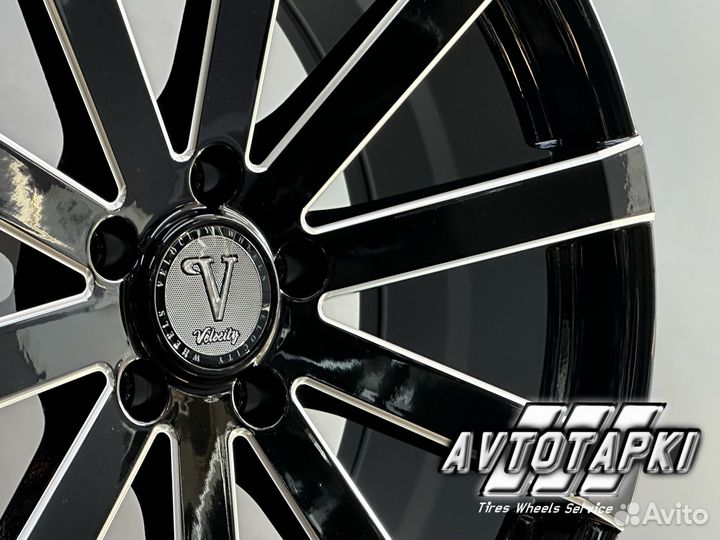 Диски 5-114,3 r20 Velociti black mw