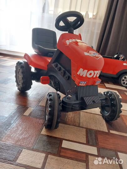 Детский электромобиль трактор