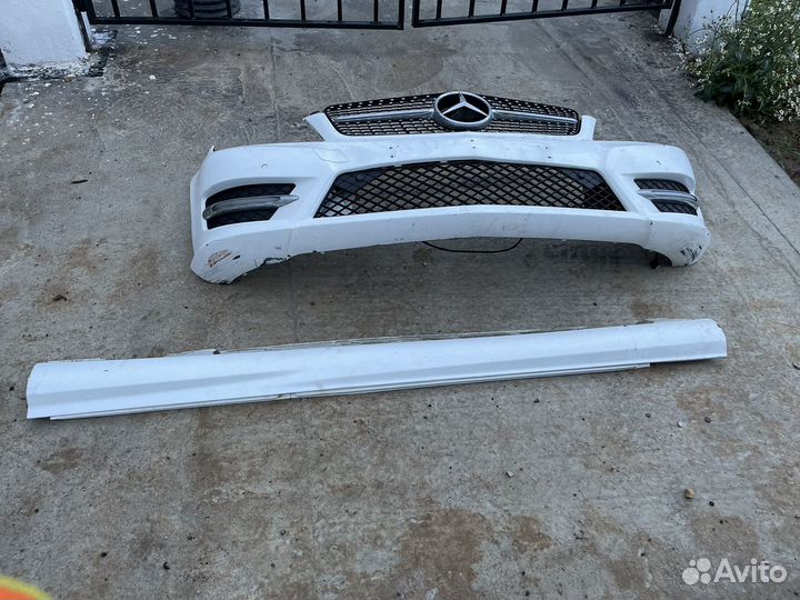 Бампера на mercedes c рестайлинг