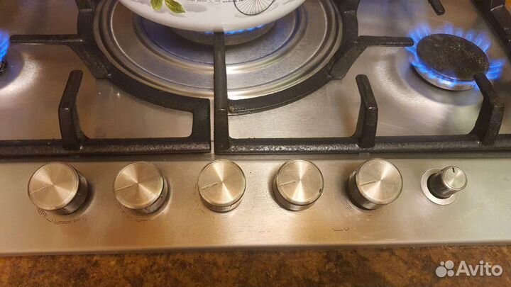 Газовая варочная панель bosch бу 5 конфорочн