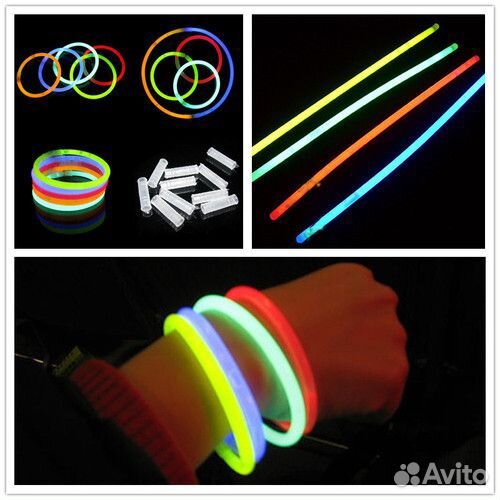 Светящиеся палочки-браслеты