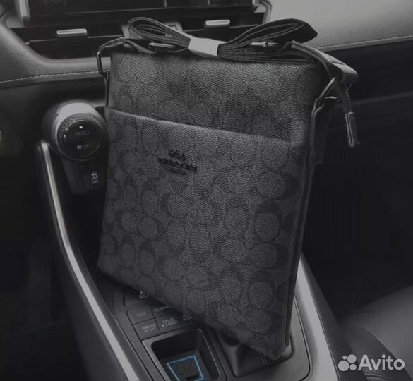 Мужская сумка через плечо coach