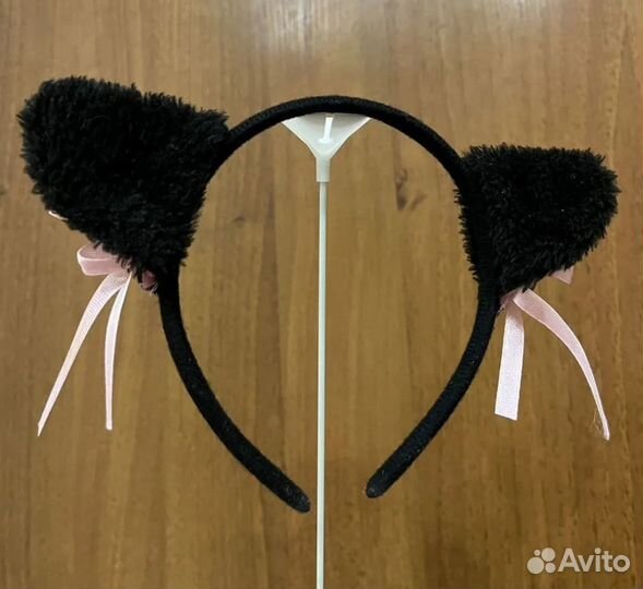 Кошачьи ушки ободок