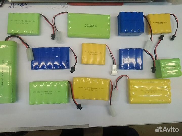 Аккумуляторы для радиоуправляемых игрушек моделей