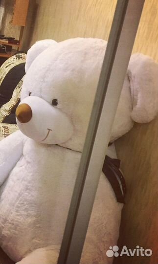 Плюшевый медведь 2 метра