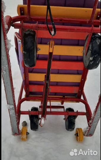 Коляска санки