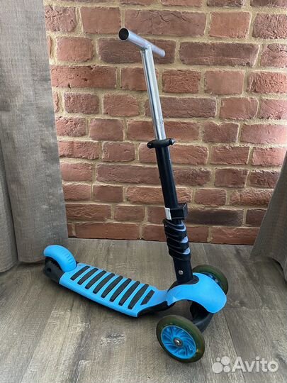 Самокат детский двухколесный бу