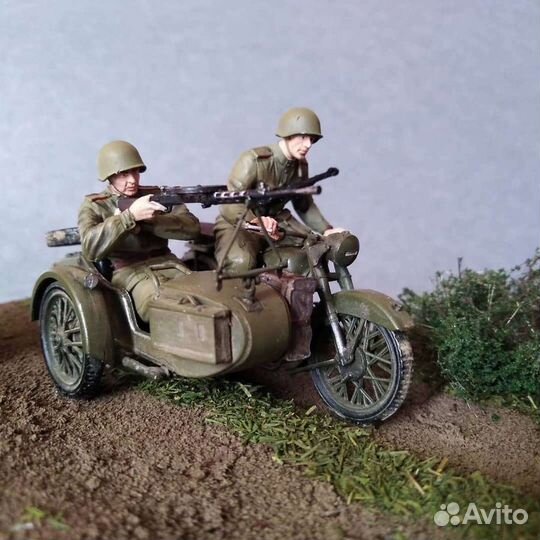 Модель мотоцикла М-72