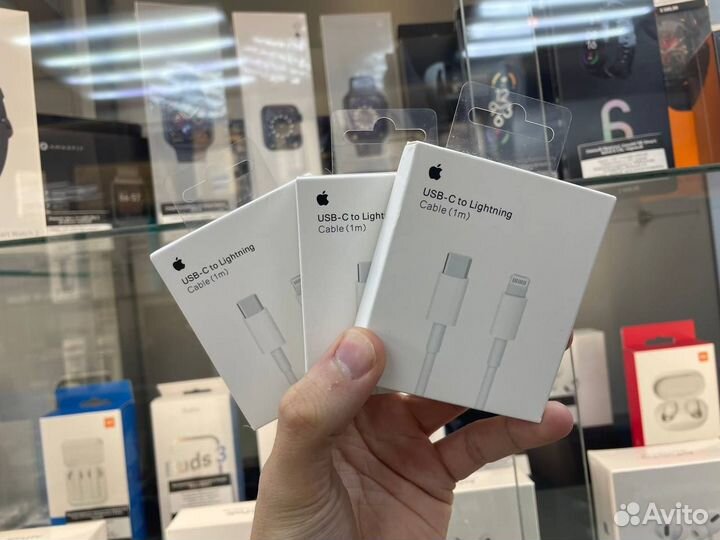 Кабель для iPhone Lightning - Type-C