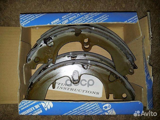 Колодки тормозные барабанные, задние K2311 Kash