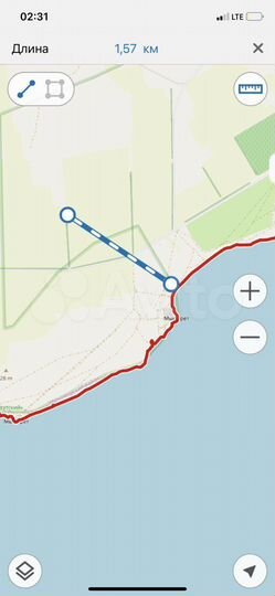 Участок 100 сот. (СНТ, ДНП)