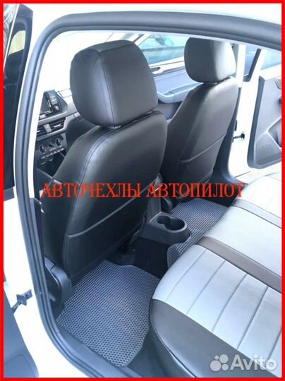 Чехлы Автопилот Volkswagen Polo 2 из экокожи