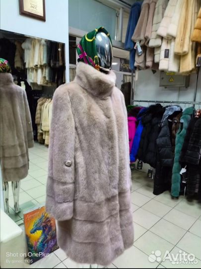 Норковая шуба 48-52. Новая. Длина 100