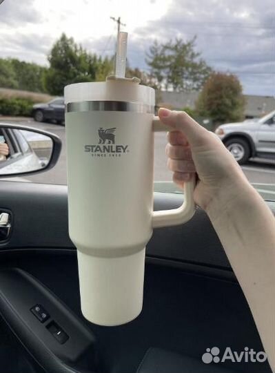 Термокружка stanley с трубочкой 1,18л