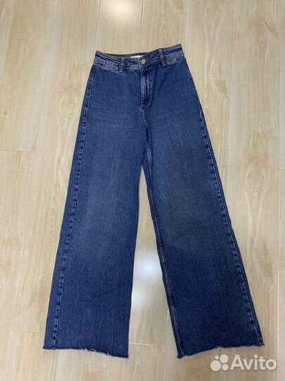 Джинсы кюлоты mango женские 34