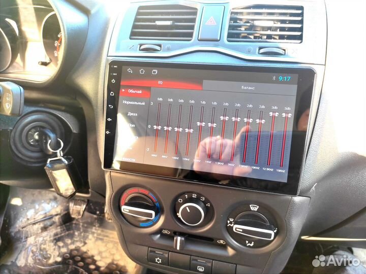 Магнитола на Андроиде на ваз Гранта