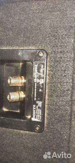Сабвуфер sony xplod 1300