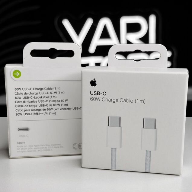 Оригинальный кабель Type-c на iPhone