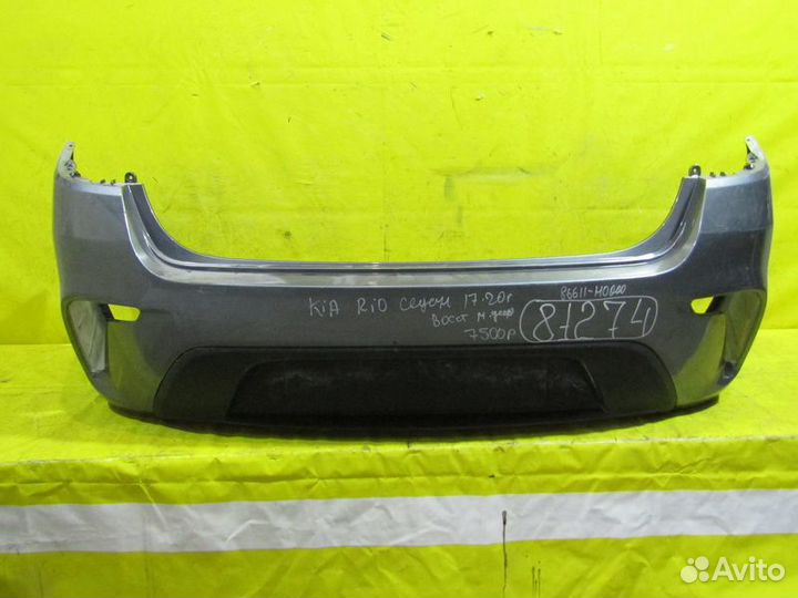 Бампер задний Kia Rio (IV) 17-20г 81274