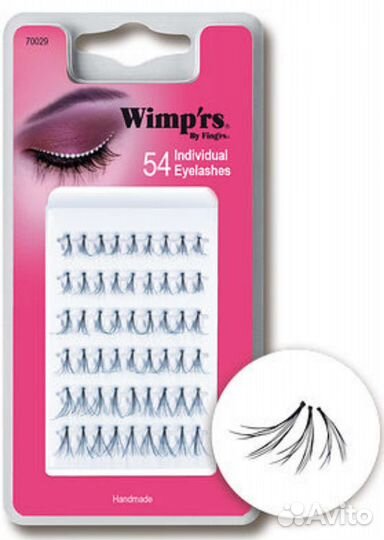 Ресницы накладные пучки новые Fing'rs клей стразы